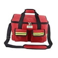 thumbnail image 4 of Bothyi First Aid Bag Empty 14.17x8.66x8.66inch Emergency Bag for Car Camping Hiking Red, 4 of 8