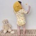 thumbnail image 6 of NOKIO Children'S Summer Jumpsuit, Baby Summer Romper, Baby Girls Romper Girls Short Sleeve Cartoon Fruits Prints Romper Bodysuits With Hat Outfits Stylish And Practical Baby Bodysuit, 6 of 9