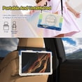 thumbnail image 2 of 3in1 Rotating Stand Case for Samsung Galaxy Tab S9+ 12.4 inch SM-X810 with Hand/Shoulder Strap, Shockproof Rugged, Multicolor, 2 of 7