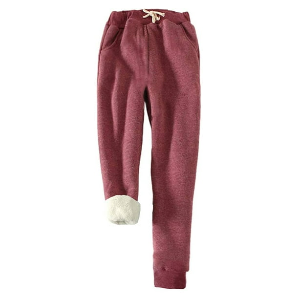 Listenwind - Listenwind Womens Fleece Lined Sweatpants Thick Track ...