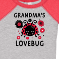 thumbnail image 4 of Inktastic Valentine's Day Grandma's Lovebug Girls Baby Bodysuit, 4 of 5