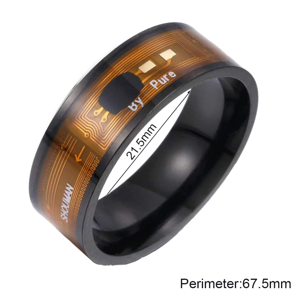 USUASI TSSP-177 Smart Ring New Technology Magic Finger for boy&Girl Smart Temperature Lovers Rings Accessories 