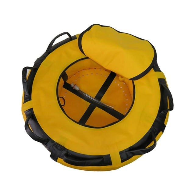 Boya de buceo, flotadores de , bola, marcador de señal amarillo fluorescente, flotador multiusos de alta visibilidad para buceo libre y snorkel