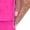 Hot Pink, variant on qolati Summer Dresses for Women 2025 Casual Vacation Tiered Short Sleeve Sundress Loose Fit Crewneck Ruffle Layered Flowy Midi Dress