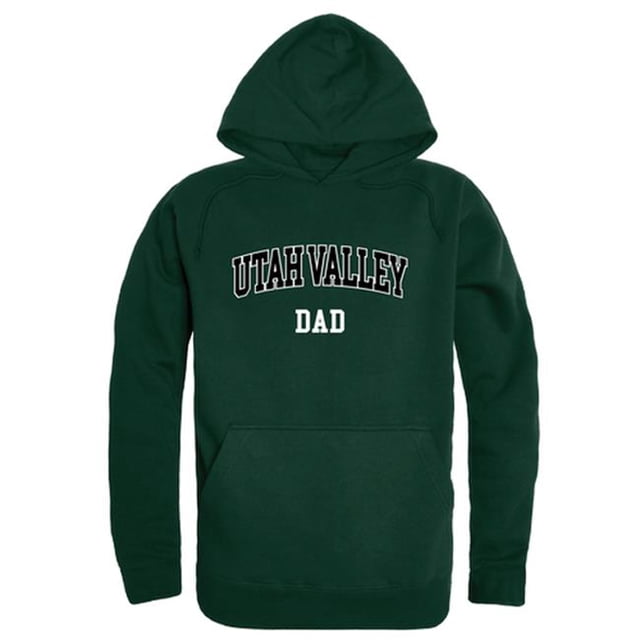 W Republic 563-210-FOR-03 Hommes Utah Valley University Wolverines Dad Chandail à Capuchon, Vert Forêt - Grand