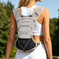 thumbnail image 5 of Uobin Functional Outdoor Running Backpack Lightweight Vest Style Design Breathable Mesh Reflective Details Secure Storage, 5 of 8