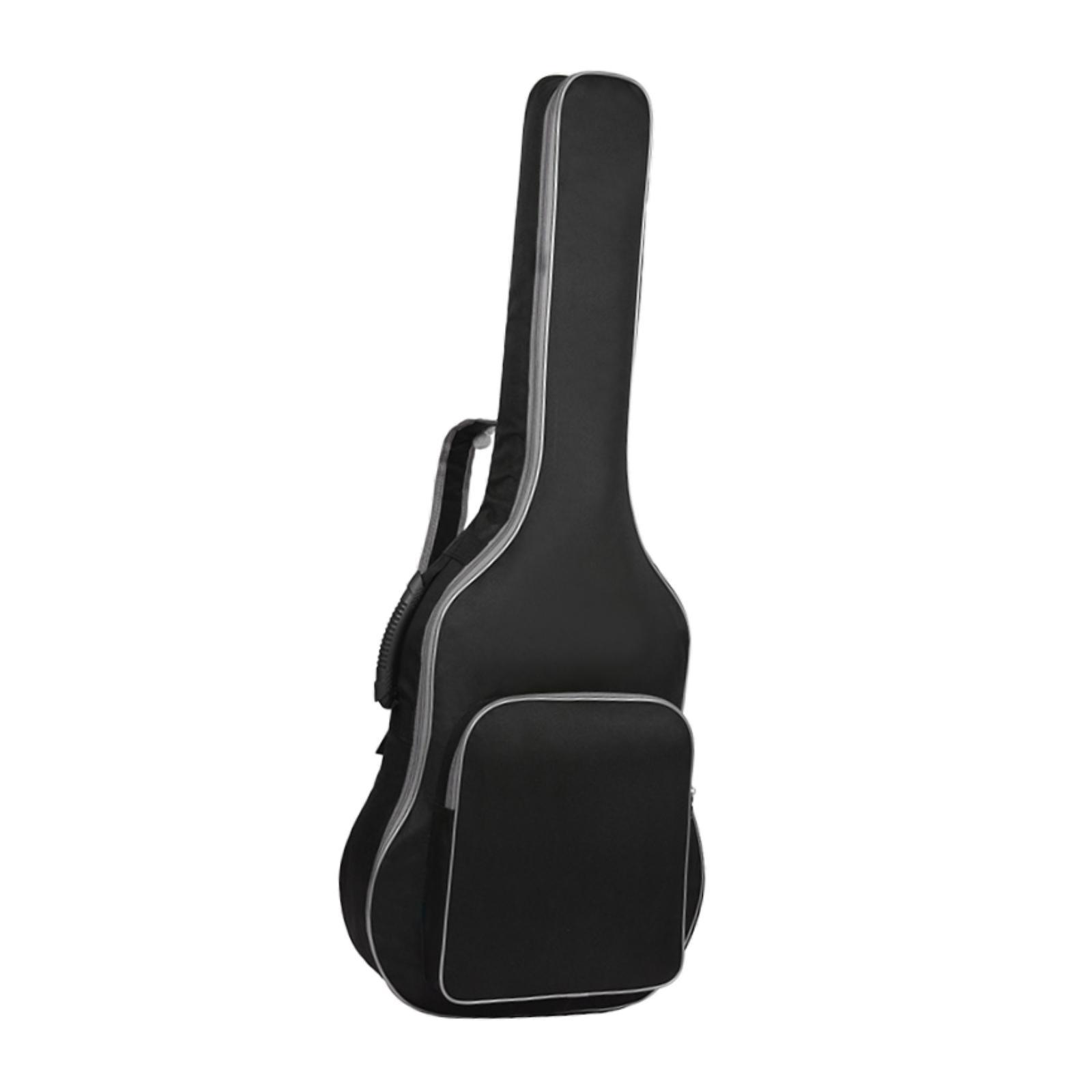 Acoustic Guitar Case Gig Bag Guitar Bag Padded Soft Protection Waterproof Material for 41 Inch Guitar Backpack