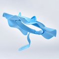 thumbnail image 2 of Baby Shower Cap Shampoo Shower Bathing Hat Soft Elastic Non-Slip Adjustable Hair Head Eye Ear Shampoo Cap-Royal Blue, 2 of 8