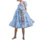 thumbnail image 4 of SAYOO Vestido de Mujer, Cuello Cuadrado con Volantes de Verano, Manga Corta abullonada, de una Pieza SAYOO  Moda, 4 of 9