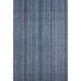 thumbnail image 2 of Addison Rugs Mayfield Premium Machine Washable Transitional Stripes Blue Rectangle Rug, 3' X 5' Machine Washable Transitional Stripes Blue Oversized Sherpa Throw Blanket, 2 of 7