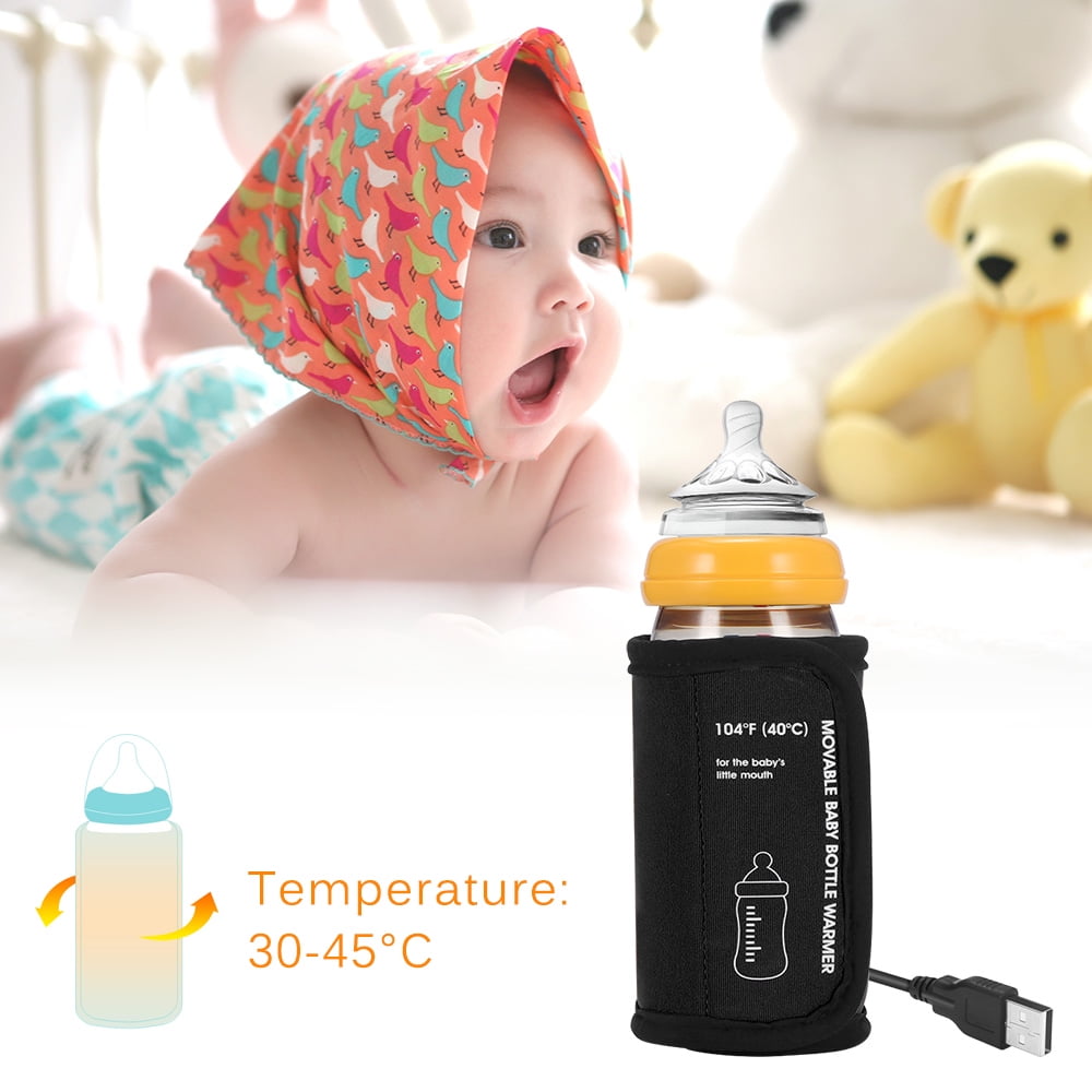 Houkiper Car Movable Baby Portable Bottle Warmer Bottle