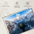 thumbnail image 6 of Elephant Stock Dolomites Alps Wall Art - Horizontal Canvas Wall Art - Living Room Wall Decor - Nature Canvas - Beige And Gray Decor - 36" x 24", 6 of 8