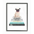 thumbnail image 3 of Stupell  Grey Teal and Black Fashion Bookstack with Pug Framed Art, 11 x 14, Proudly Made in USA - Multi-Color 24 x 30, 3 of 5