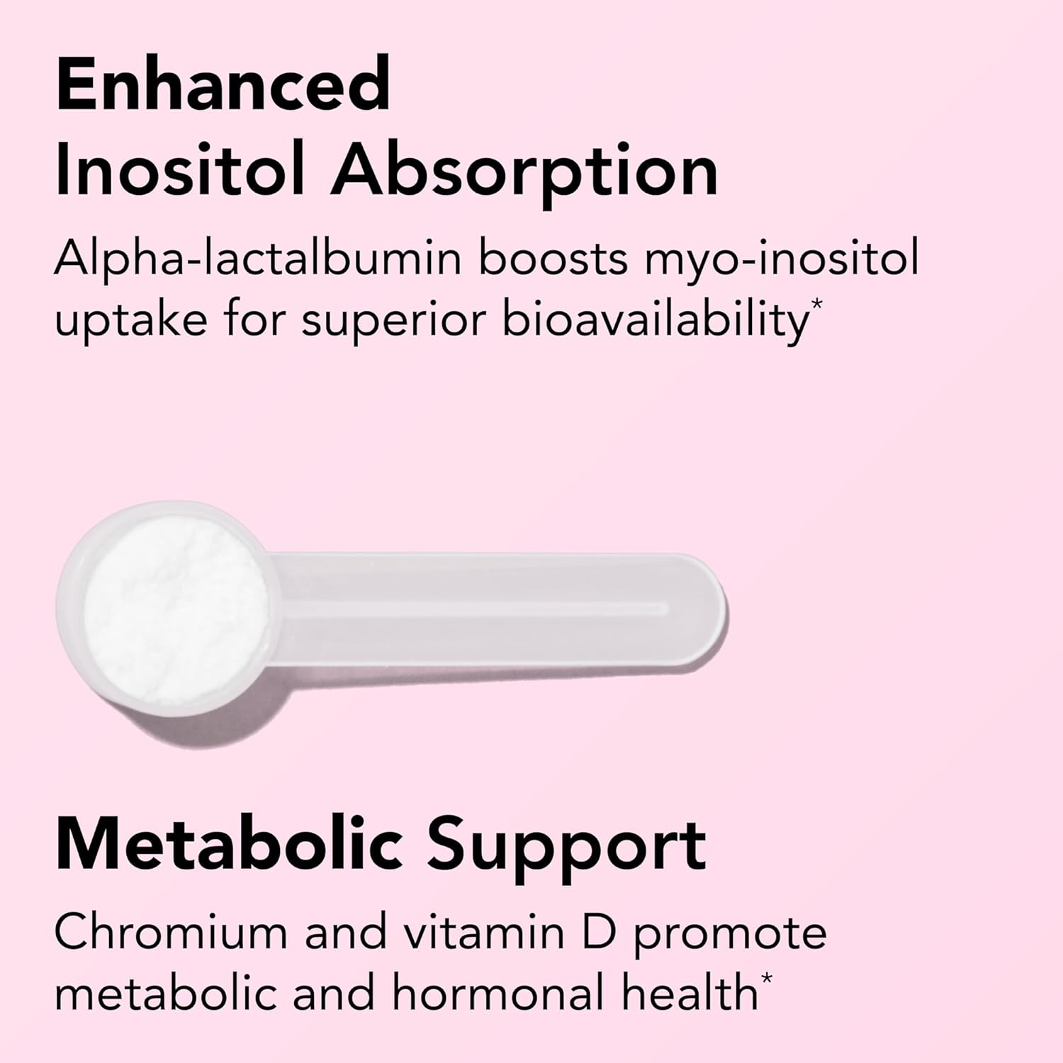 Theralogix Ovasitol Plus Canister Metabolic Health Supplement - Myo-Inositol & D-Chiro Inositol+Chromium Picolinate+Alpha-lactalbumin & Vitamin D
