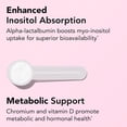 thumbnail image 6 of Theralogix Ovasitol Plus Canister Metabolic Health Supplement - Myo-Inositol & D-Chiro Inositol+Chromium Picolinate+Alpha-lactalbumin & Vitamin D, 6 of 9