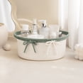 thumbnail image 3 of Tunhigl Cotton Rope Woven Storage Basket, Multi-Purpose Household Organizer Bin for Bedroom Living Room Sundries, 3 of 5