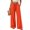 Orange, variant on Hsovts Oversized Wide Leg Sweatpants for Women, High Rise Drawstring Elastic Waist Baggy Barrel Sweatpant, Casual Pants With Pockets Gray M