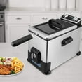 Kalorik 4.2 Qt. XL Deep Fryer with Oil Filtration Stainless Steel