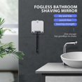 thumbnail image 4 of Anti-Fog Shower Mirror, Fogless Bathroom Shaving Mirror, 4 of 5