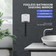 thumbnail image 4 of Anti-Fog Shower Mirror, Fogless Bathroom Shaving Mirror, 4 of 5
