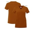 thumbnail image 5 of Adar Addition Scrubs For Women - Modern V-Neck Scrub Top - A6008 - Caramel - XXS, 5 of 7