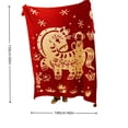 thumbnail image 3 of Rewenti Couverture de Climatiseur de Bureau Happy Year Of Horse, 3 of 8