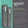 thumbnail image 2 of Facesoft Eco Sweat Active Towel, Yoga Towel, Gym Towel, Charcoal, 1 Pc, 2 of 9