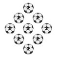 thumbnail image 2 of 50Pcs Wooden Buttons Vintage Wood Buttons DIY Clothing Buttons Football Shape Wood Buttons Decors, 2 of 3