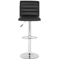 thumbnail image 2 of SAFAVIEH Arissa 29.9" Contemporary Swivel Bar Stool, Black, 2 of 4