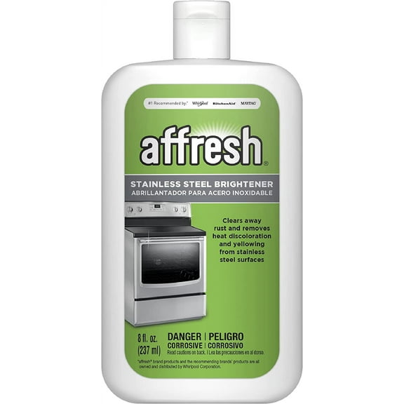 Affresh Stainless Steel Brightener, 8 oz., Clears Away Rust from Stainless Steel