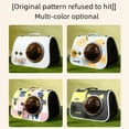 thumbnail image 2 of Oxford Cloth Foldable Pet Carrier Backpack with Transparent Window & Breathable Mesh - Lightweight Multi-Way Shoulder/Handheld Travel Bag for Small Cats (≤4kg) & Dogs (≤2.5kg) - 40x26x26cm, Includes, 2 of 7