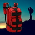 thumbnail image 4 of Mochila de senderismo portátil de 30 l para hombre, ideal para viajes y escuela. rojo, 4 of 9
