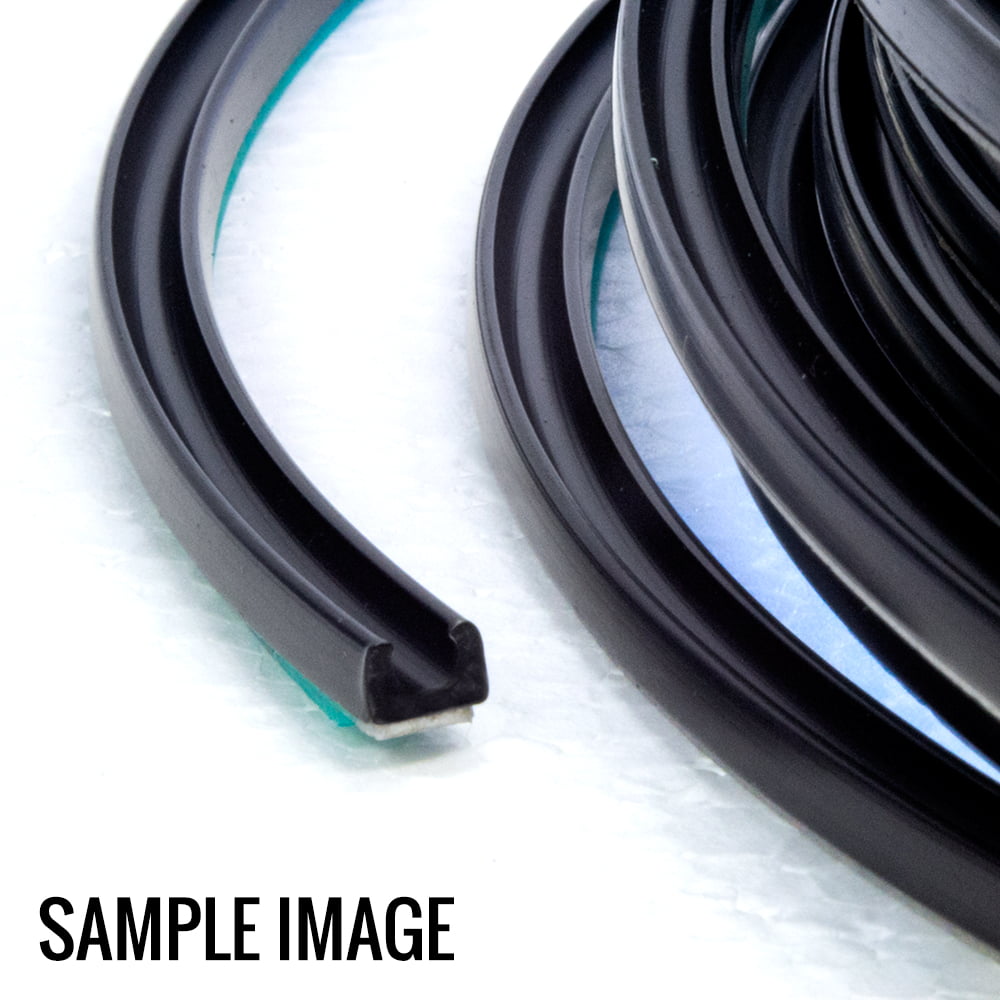 Upgrade Your Auto Wheel Bands Black in Black Pinstripe Rim Edge Trim for Tesla 
