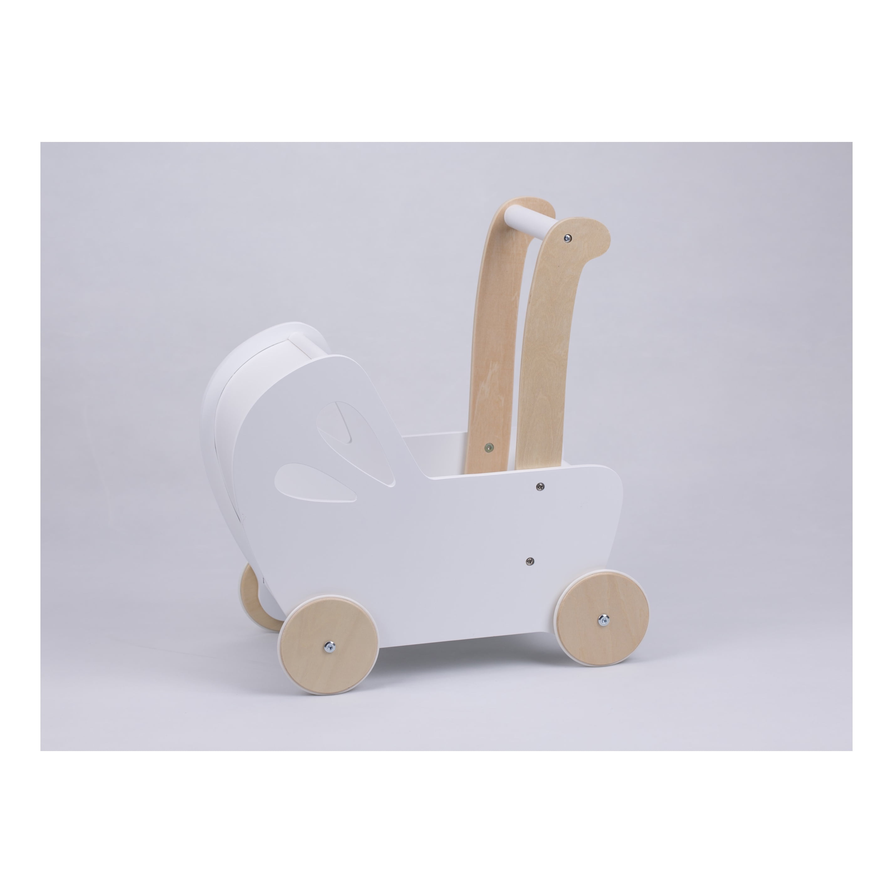 wooden pram stroller