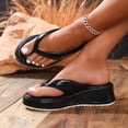 thumbnail image 6 of jiaxiM Dressy Flip Flops for Women Thong Sandals for Women Dressy Comfortable Ladies Slippers Non- Thick Sole Orthofeet Shoes for Women for Beach,travel,water or Poolside, 6 of 8