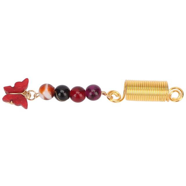 Pendentifs de Cheveux, Pendentifs de Cheveux Tressés Colorés 10pcs pour l'École