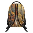 thumbnail image 4 of Jeiento Kids School Backpack 16 Inch Water-Resistant Lightweight Daypack Polyester Forest Tiger Print Bookbag for Elementary Boys Girls School, 4 of 7