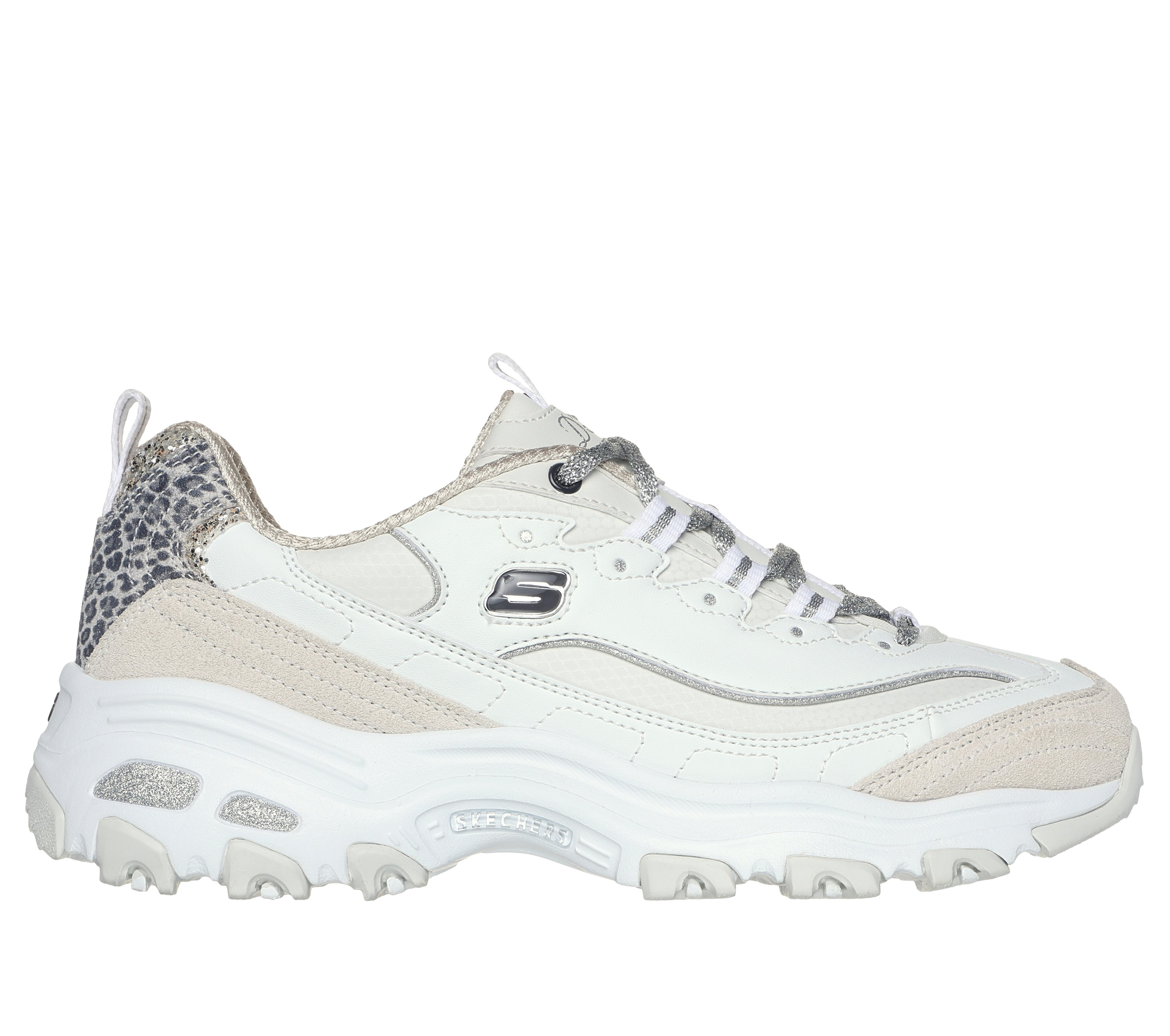 Skechers Women's D'LITES - GOLDEN CHIC Comfort Athletic Sneakers