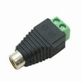 thumbnail image 3 of 10 Pcs Speaker Wire Cable To Audio Female Rca Connector Adapter Jack Plug O, 3 of 5