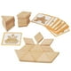 thumbnail image 4 of Juego de bloques de diseño de madera de 54 Uds., juegos de desarrollo, juguetes educativos, rompecabezas con forma geométrica para niños de 4 años o, 4 of 9