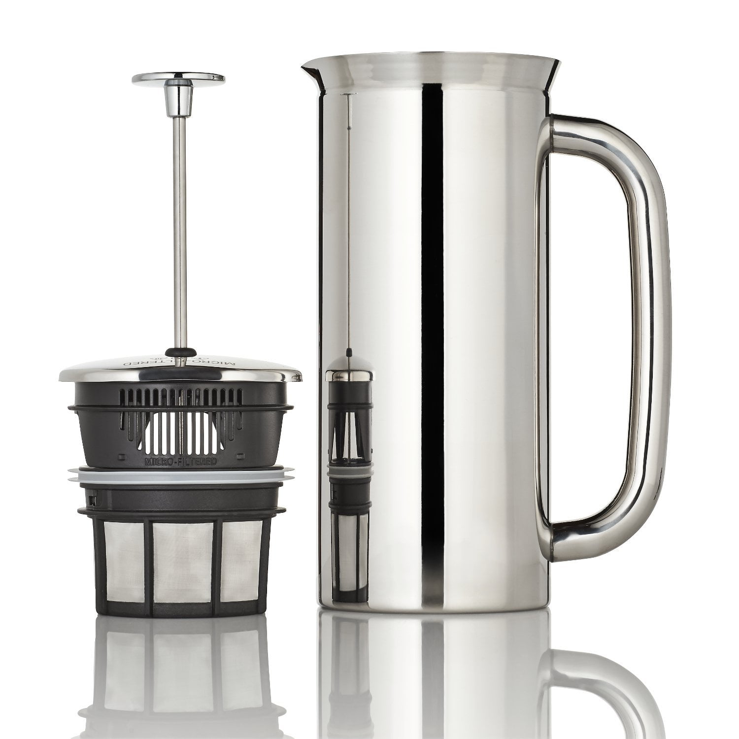 Espro Coffee Press P7-18 oz Double Wall Vacuum Insulated Polished Stainless  Steel Coffee Press