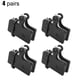 thumbnail image 4 of Pastillas de freno de disco para bicicleta de montaña Bikein (4 pares) para M988, M985, XT/TR, M785, SLX y M666, 4 of 14