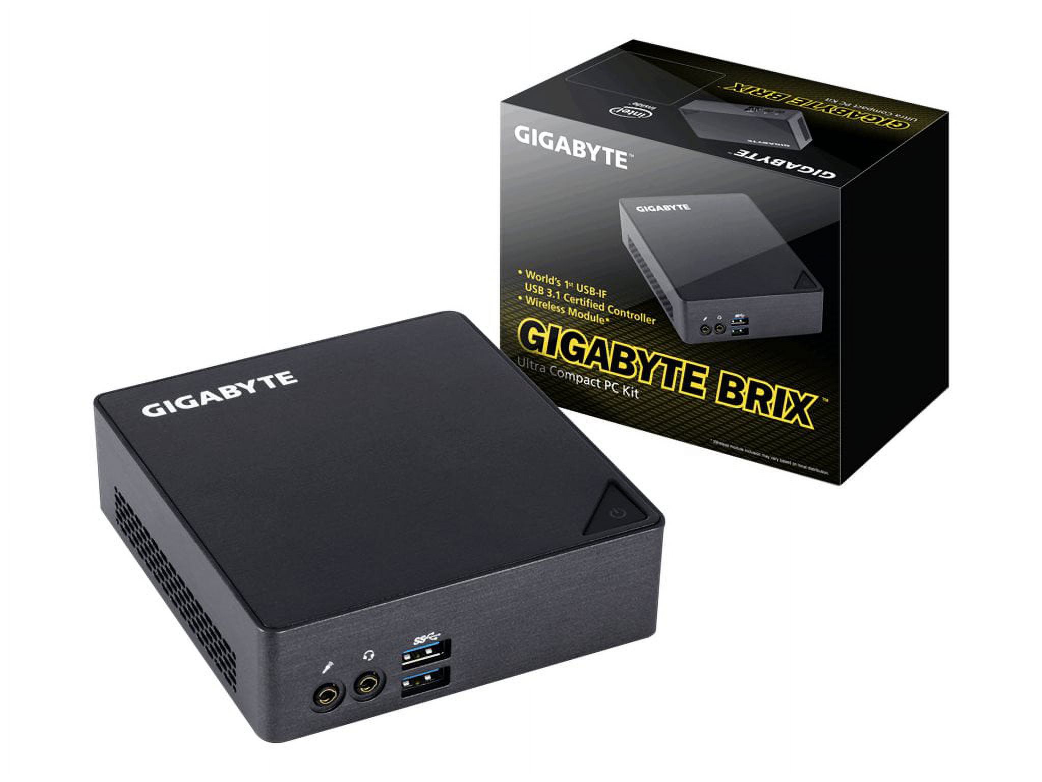 Gigabyte BRIX GB-BSI5T-6200 Mini PC w/ Intel i5-6200U & Intel HD Graphics 520 - image 2 of 4