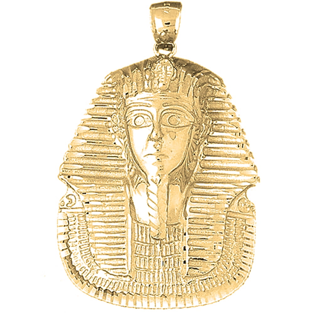 10K Yellow Gold King Tut Pendant - 53 