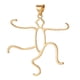 thumbnail image 1 of Qarigey Colgante de moda Base en blanco cera de abejas soporte de collar de moda ligero suministros de pendientes de mujer accesorios de fabricación de Ropa, zapatos y accesorios Miscelánea S/Oro Qarigey AP016782-02, 1 of 6