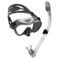 thumbnail image 1 of Combo Adulto Máscara & Tubo CRESSI  F1 Frameless & Supernova Dry Gris, 1 of 4