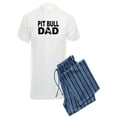 thumbnail image 1 of CafePress - Pit Bull Dad Pajamas - Men's Light Pajamas, 1 of 1