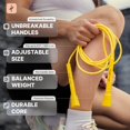 thumbnail image 2 of HONOR ATHLETICS Speed Rope, Skipping Rope - Best for Double Under, Boxing, MMA, Cardio Fitness Training Condition - Jump Rope, 2 of 6