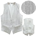 thumbnail image 5 of Daolelai Men's Sequined Suit Vest, 5 of 6