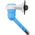 thumbnail image 1 of Pet Water Dispenser, Dog Kettle Cat Bottle with Automatically Feeding Water with Stainless Steel Outlet Nozzle for Dog Cat Rabbit Hamster (Without Bottle) (Blue, Single-Headed), 1 of 6